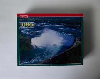 Vintage Niagara Falls jigsaw puzzle. 1000 pieces. Hoyle products. 1999.