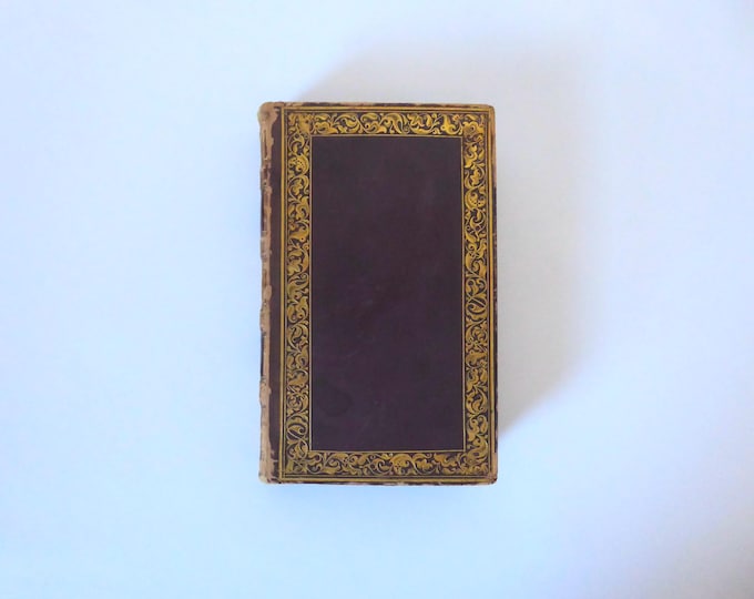 The Works of Lord Byron. The suppressed Poems. Vol.X. Paris. 1822. Published By Galignani. Vintage poetry book.