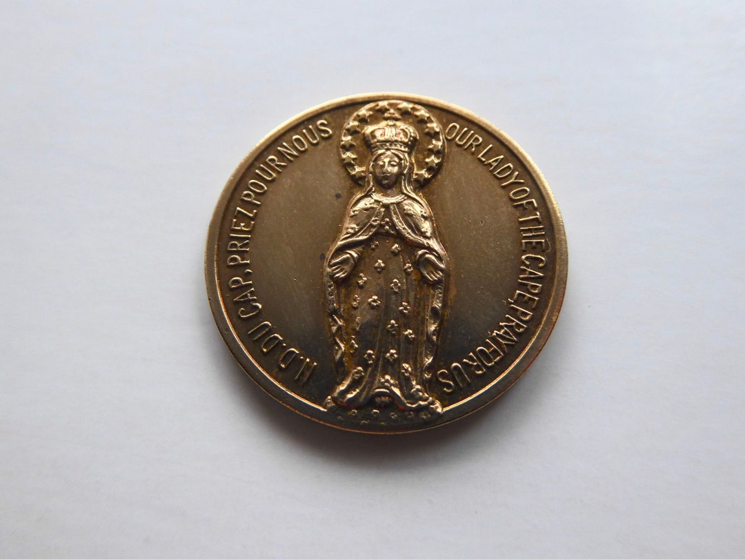 Our Lady of the Cape Medal. the Future Basilica. Mid-1950s. - Etsy