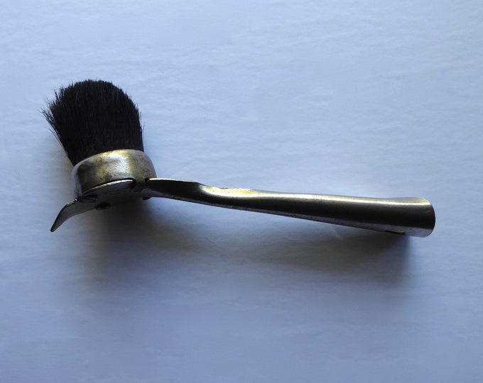 Palot boot brush. S.H.C. Fisheries and Oceans Canada. 1900 - 1910. Horsehair. Militaria. Maritime