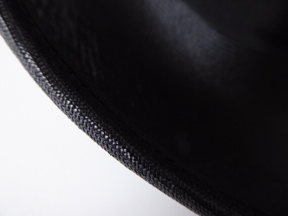 Breton black panama hat 1960. Marlo Thomas style … - image 8