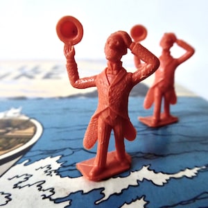 Vintage Tintin figurine. Philemon Siclone. 1970. Tintin newspaper.