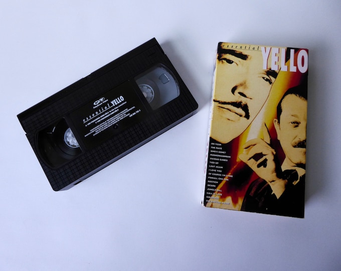 Essential. Yello. VHS tape. Polygram video. Canada 1992.