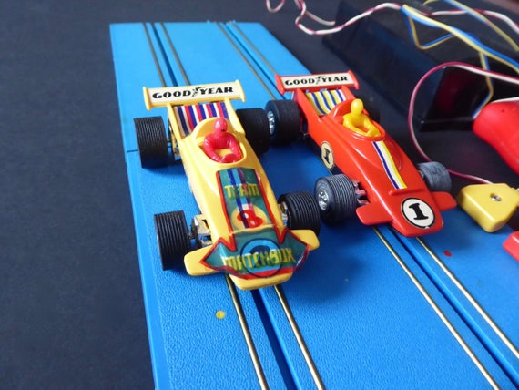 vintage electric race car track