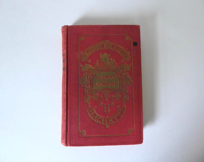 Children of the Estate. Illustrated Pink Library. Marguerite Delasalle. Illustration by M. Millière.