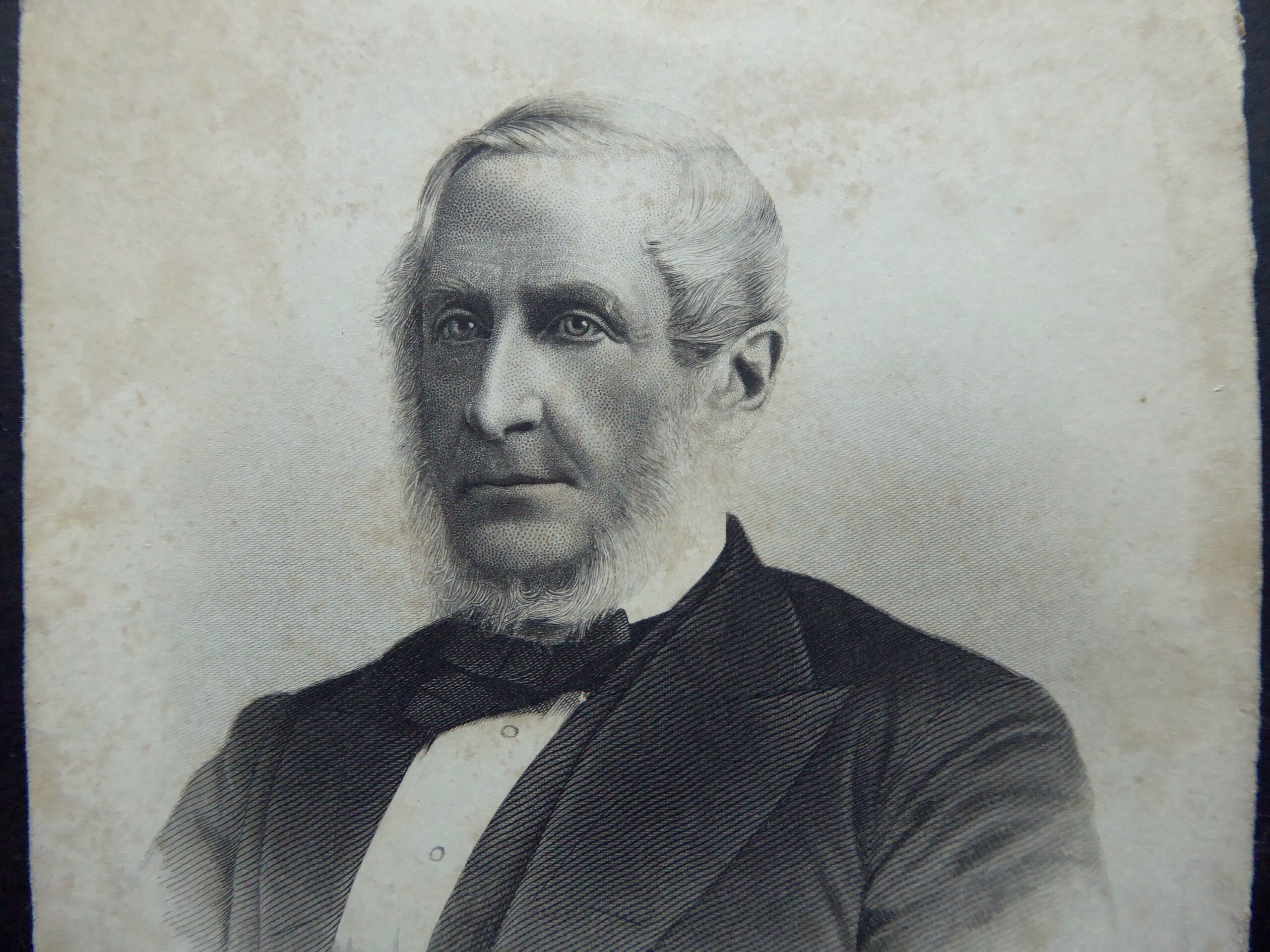 Photogravure politician. 1881. Edward Palmer. H.C. Cooper Jr.& Co