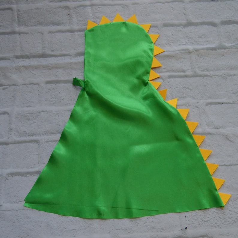 Dinosaur Cape Costume. Dino Cape. Dino Costume. Dinosaur Costume. Toddler Costume. Boy Costume. Girl Costume. Science Lover Gift. Boy Gift. image 6