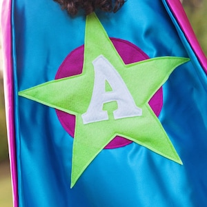 FREE MASK - Girls Star Cape - Superhero Capes for Girls - Girls Costumes - Super Hero Costumes for Girls - Ships in 2-3 Days