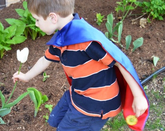 Big Bro Big Brother Superhero Cape Reversible Superhero Cape with Bolt, Great for New Brother or Sister Gift!