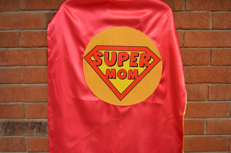 Mom Gift Superhero Cape for Moms Super Mom Superhero Cape Free Shipping Mother/'s Day Gift! Mom Cape Superhero Cape