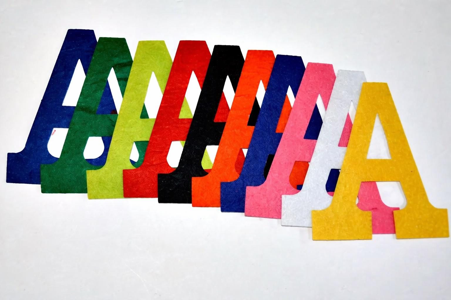 BULK FELT LETTERS - Sticky Felt Letters - Set of 10 - Self Adhesive ...