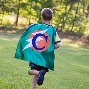 Superhero Cape for Boys . Personalized Kids Cape . Boy Birthday Present  . TODDLER BOY Super Hero Cape.  Free Mask - Ships Quickly