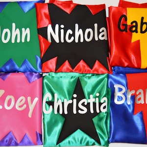 NAME Superhero Cape Personalized with Full Name