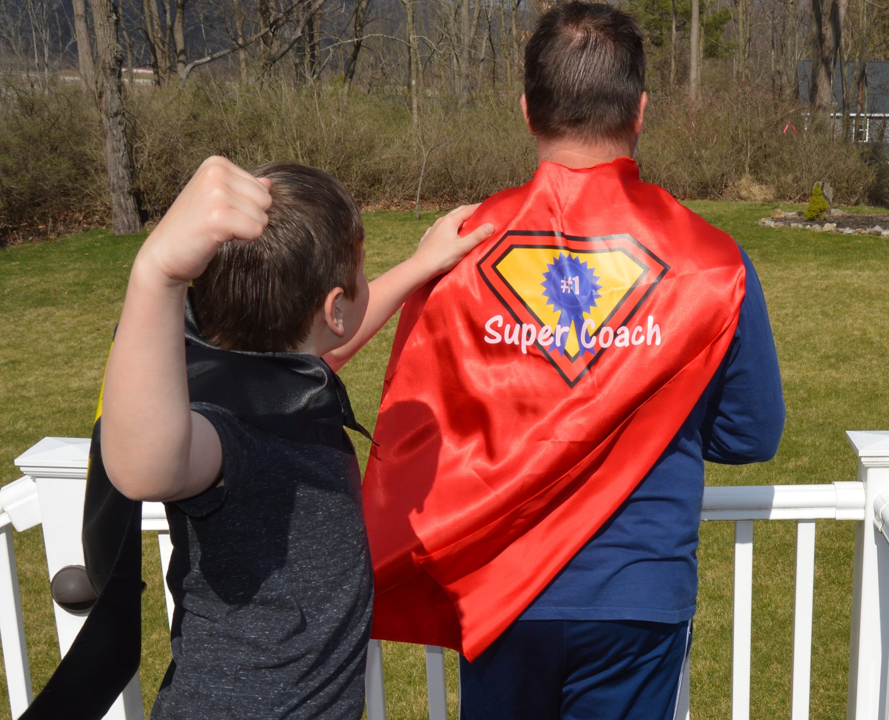 Super Coach Superhero Cape! Super quick Shipping!