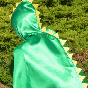 Dinosaur Cape Costume. Dino Cape. Dino Costume. Dinosaur Costume. Toddler Costume. Boy Costume. Girl Costume. Science Lover Gift. Boy Gift. image 1