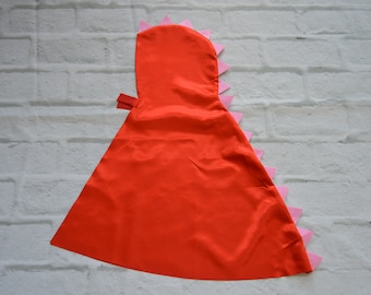 Satin Dinosaur Cape Costume with Firm Spikes