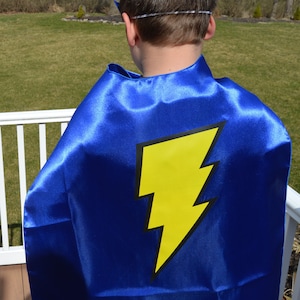 Superhero Capes for Children -Cape and Mask Set - Super Hero Birthday Gift or Favor - Boy Super Hero Capes - Girls Super Hero Ships Quickly