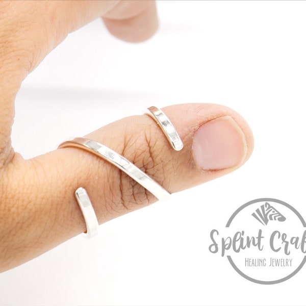 Spiral Swan Splint Rings Etsy