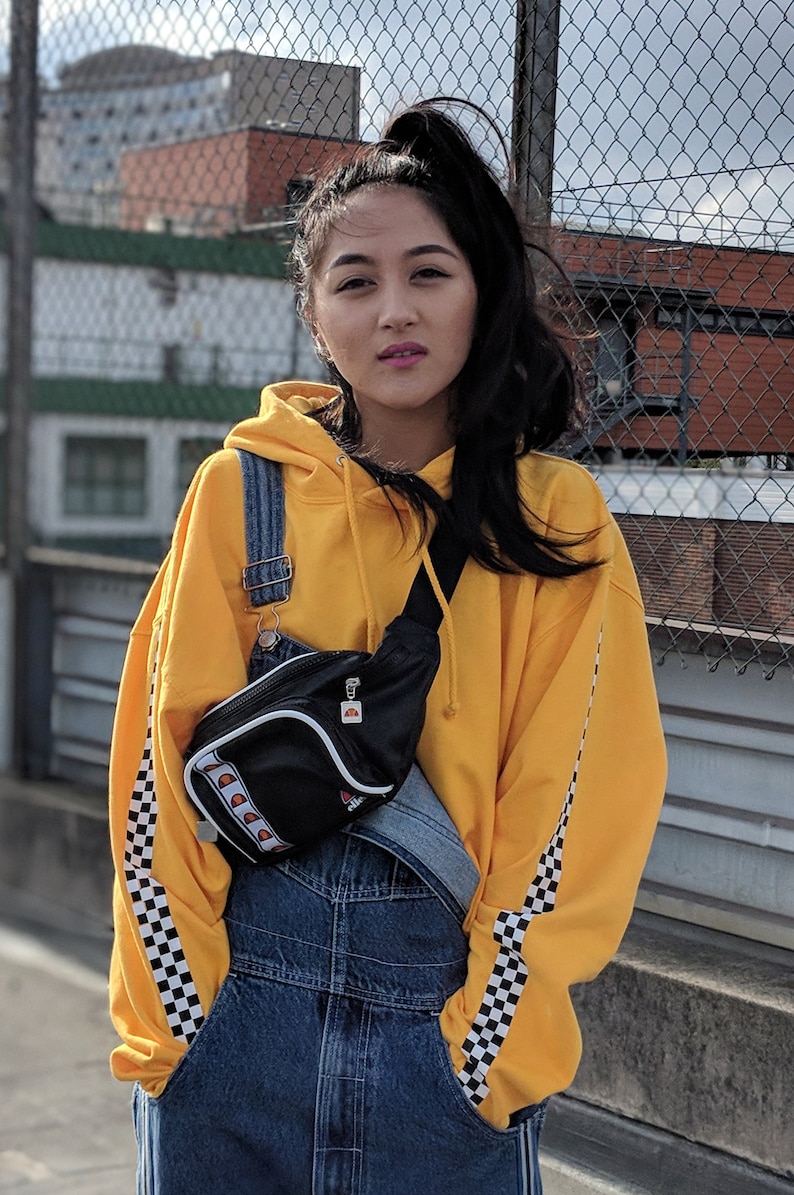 shein checkered hoodie