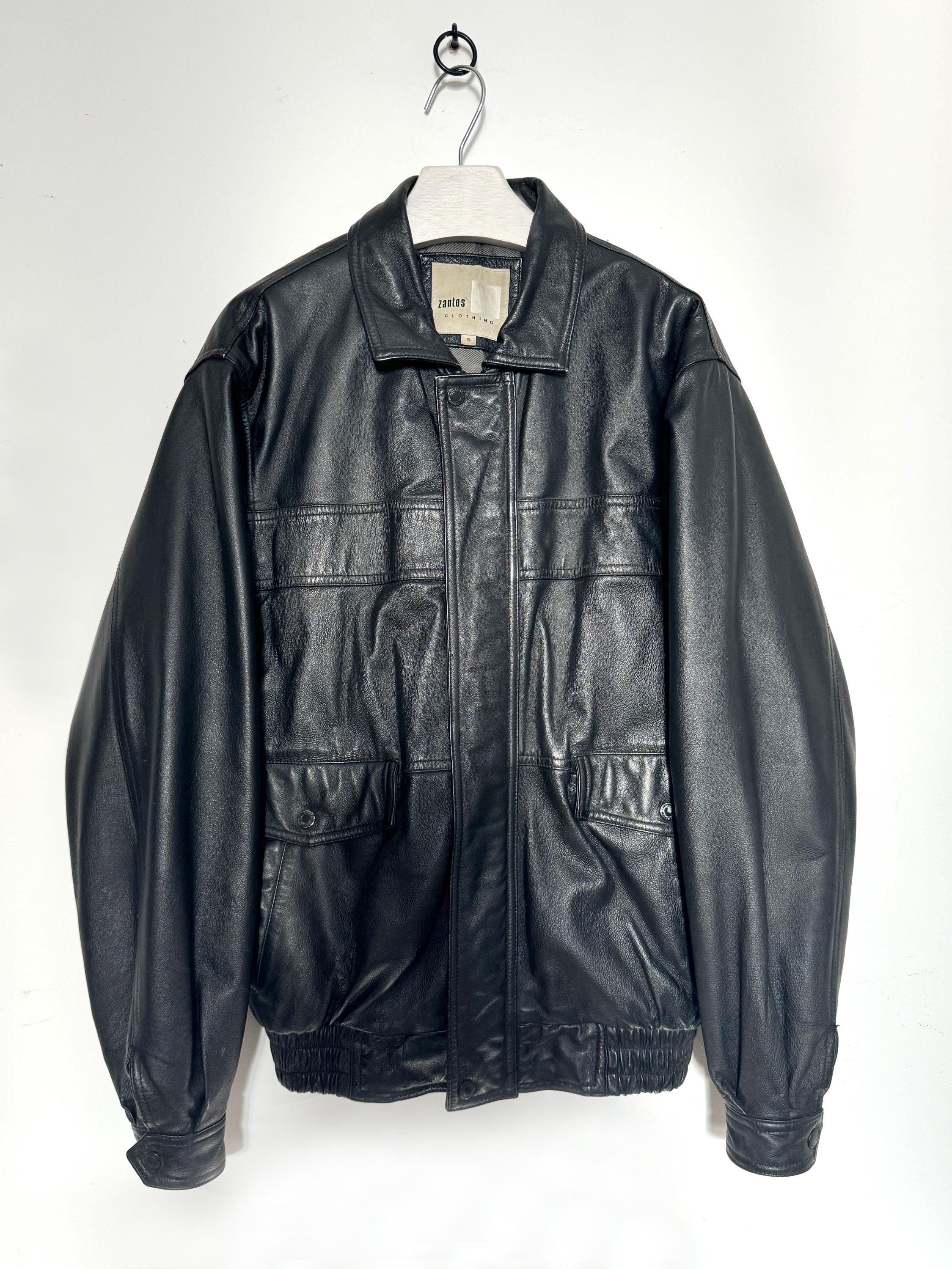 ジャケット・アウター 00s old gap leather bomber jacket y2k 00s old gap leather bomber jacket y2k