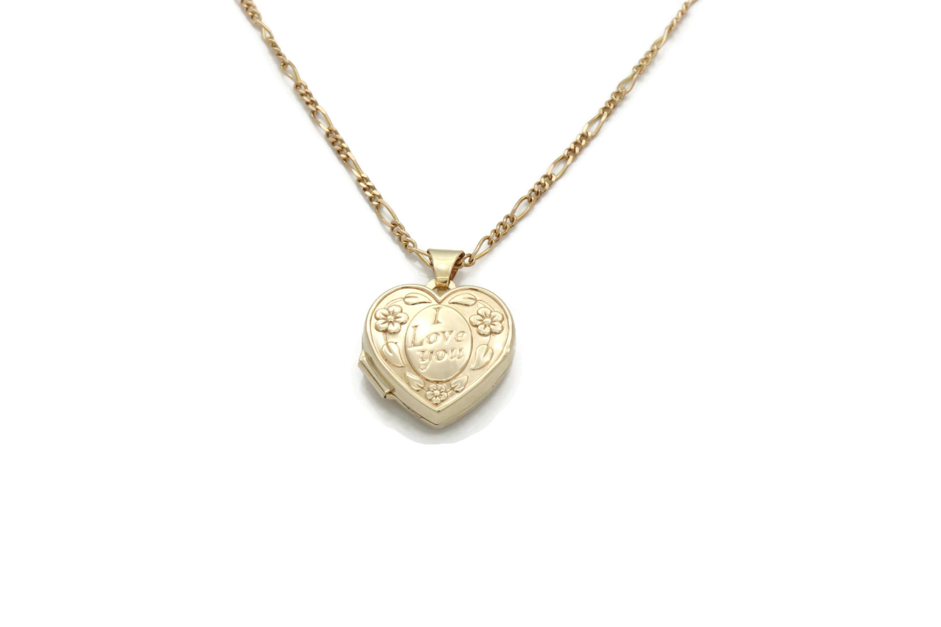 Heart Picture Locket Heart Shaped 