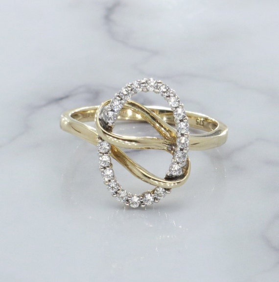 Ton Or sur Argent Zircone Cubique Lunette-Ensemble de cercles Dainty Collier Tour de cou