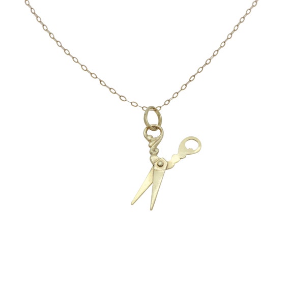 925 Sterling Silver Scissors Pendant Necklace Barber Hairdresser Artist UK Sell 925 Sterling Silver Scissors Pendant Necklace Barber Hairdresser Artist UK Sell