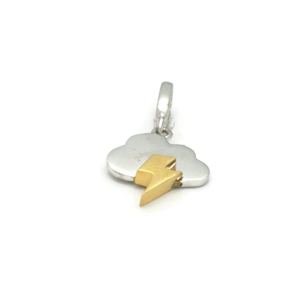 Lightning Cloud Pendant Lightning Bolt 