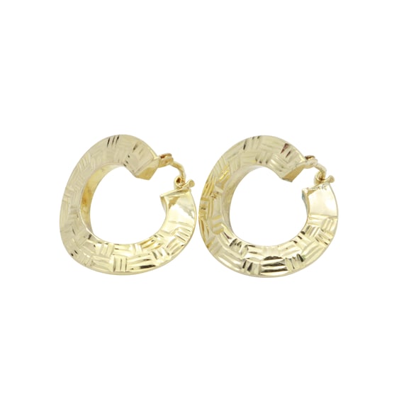 Gold Hoop Earrings, Minimalist Earrings, Gold Earr