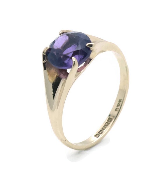 Amethyst Ring, Amethyst Engagement Ring, Birthston