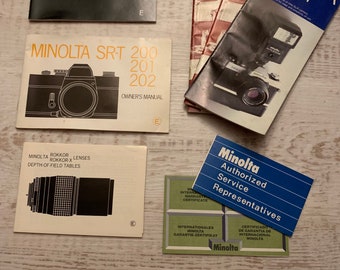 Vintage Camera Manuals