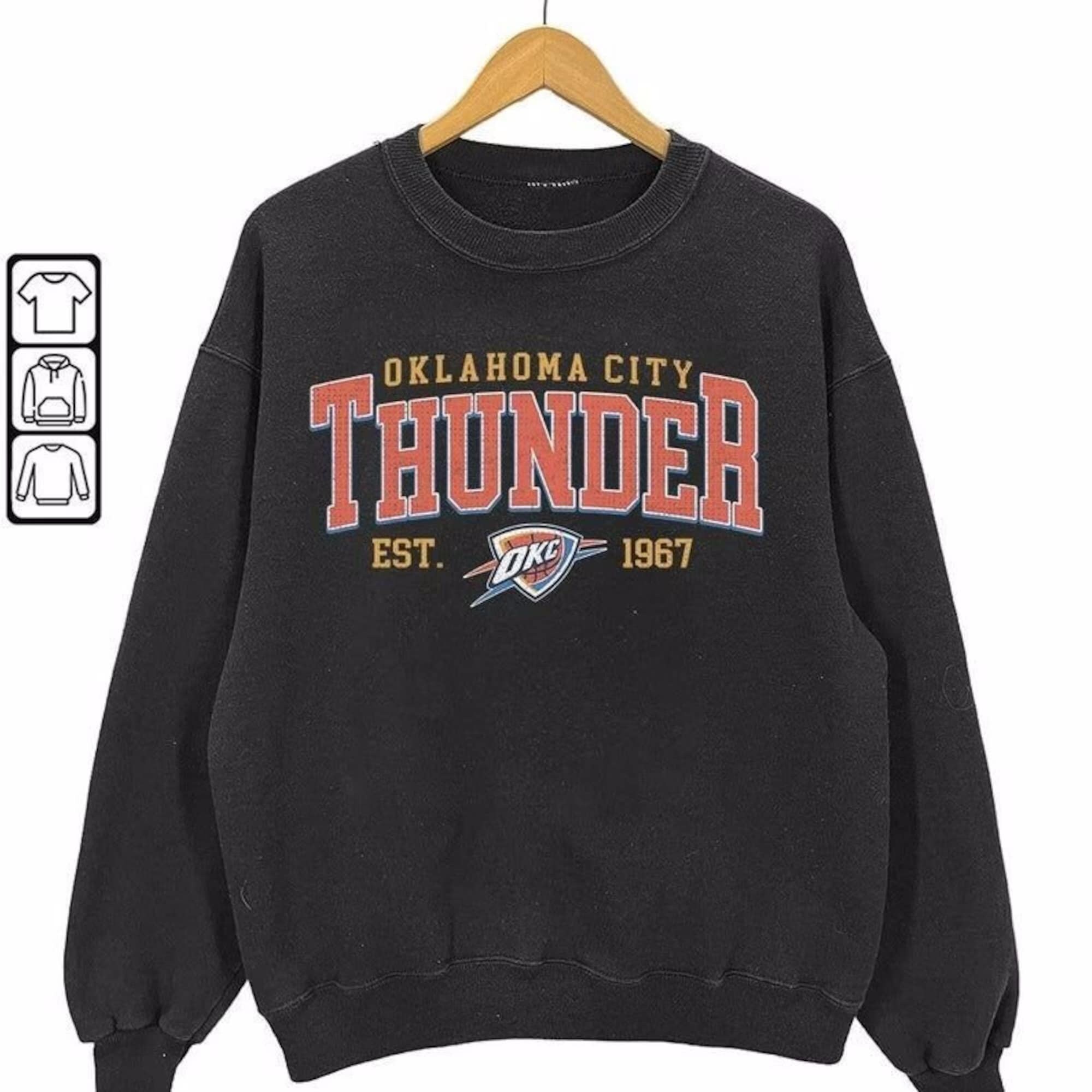 Retro okc on sale thunder shirts