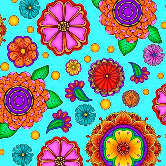 超激安 Carnivale by Debi Payne for Quilting Treasures 26371 Q - Etsy ルアー・フライ