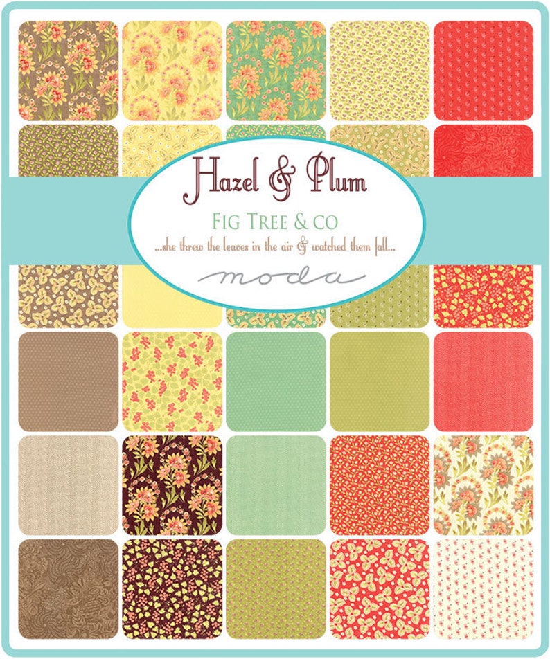 Hazel and Plum by Fig Tree Quilts for Moda 20292 15 - Etsy