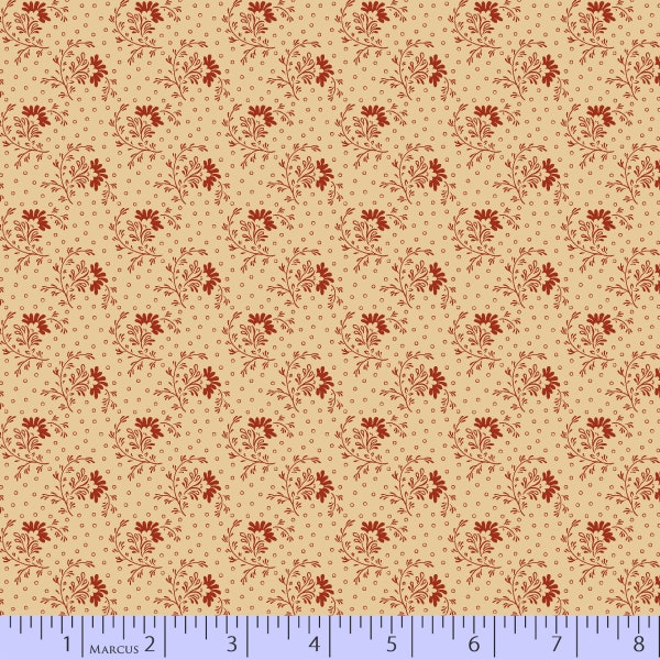 Bess' Flower Garden by Pam Buda for Marcus Fabrics 170796 0141