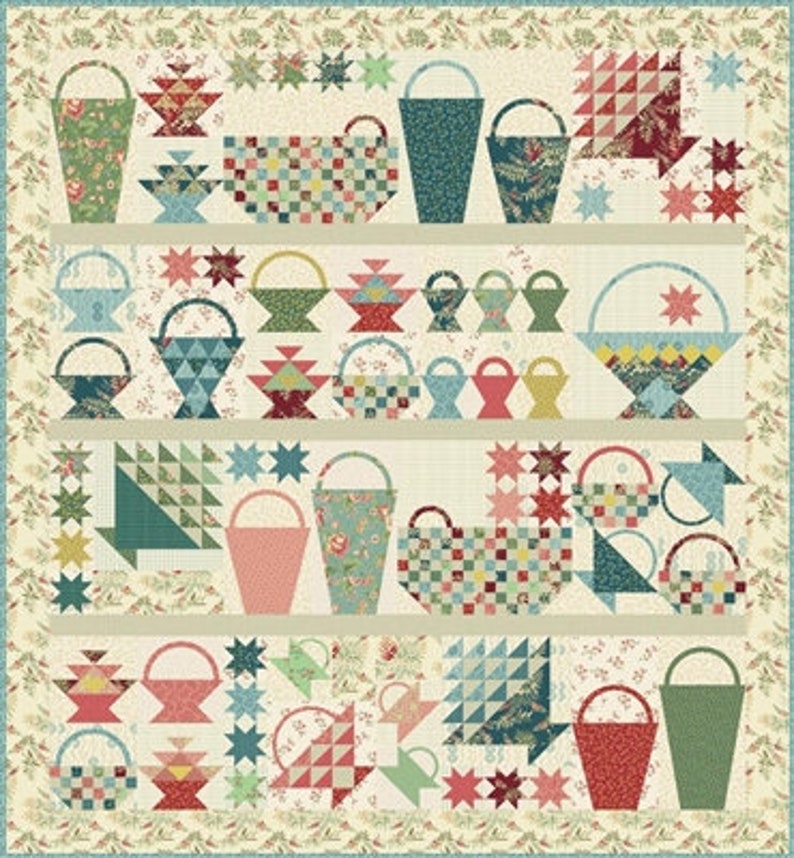The Seamstress by Edyta Sitar of Laundry Basket Quilts for Etsy Hong Kong