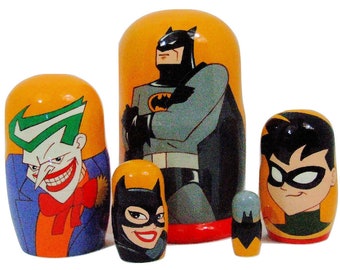 batman russian dolls