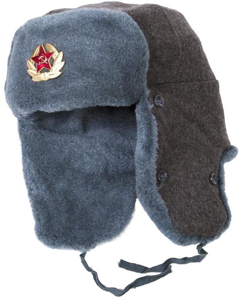 Vintage Authentieke Russische Leger Ushanka Winter Hat met | Etsy