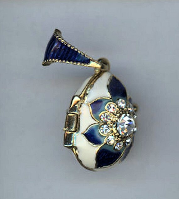 Pendentif Fleur de lys - Oeuf Pendentif