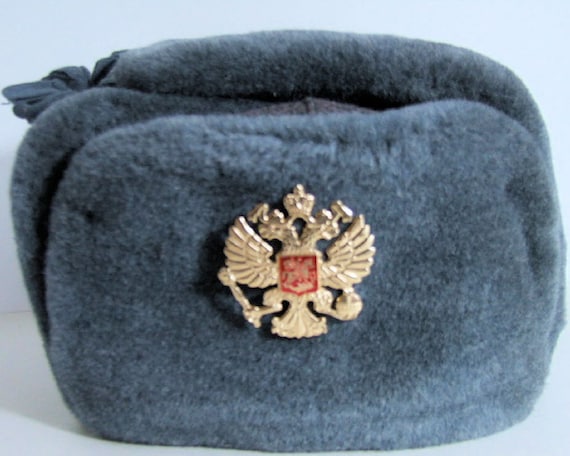 Vintage Authentic Russian Army Ushanka 