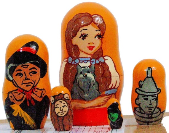 wizard of oz nesting dolls