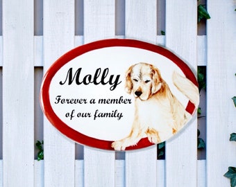 Pet remembrance sign, Loss of a pet quotes, Personalized plaque in memory of my pet, custom pet portrait