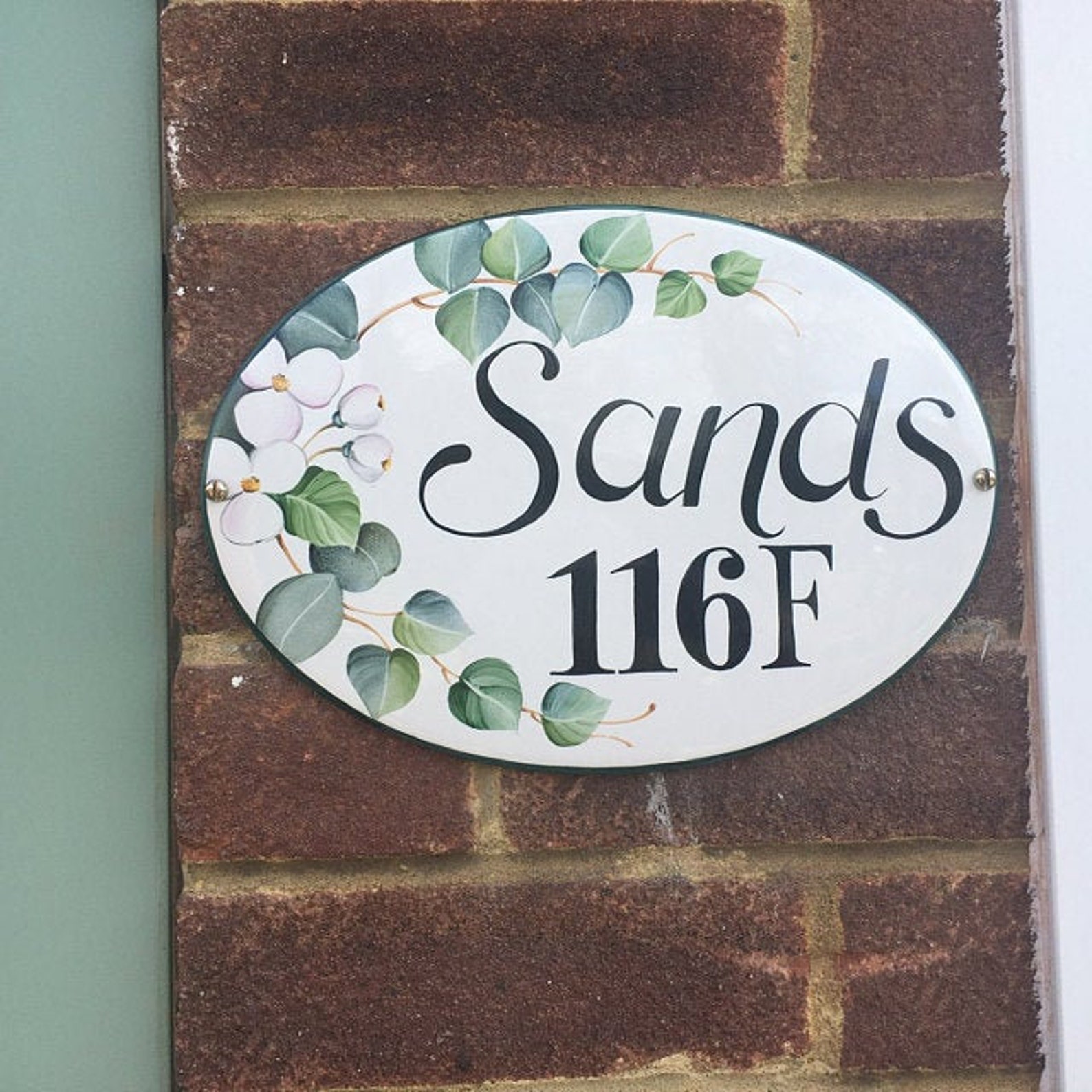 Custom Outdoor House Sign Last Name Sign House Plaque Etsy