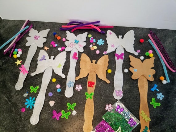 butterfly wand craft