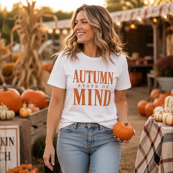 Autumn State of Mind | Cozy Fall Tee or Sweatshirt