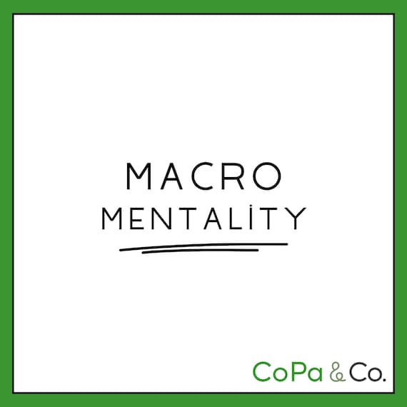 Macro Mentality Vinyl Decal – Fitness Nutrition Gym Sticker for Tumblers, Laptops