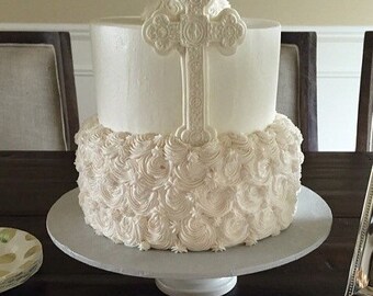 cross cake topper etsy