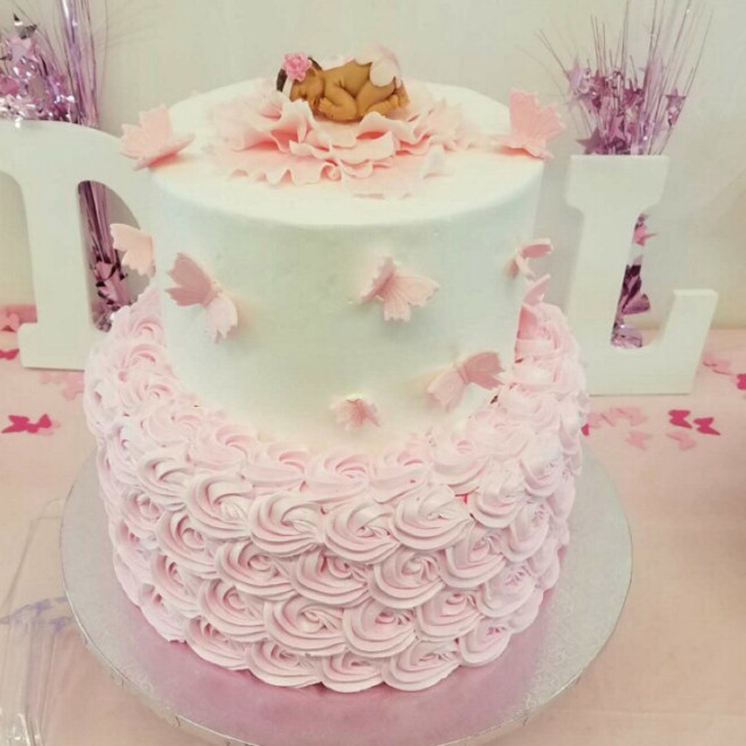 Butterfly baby shower cake online