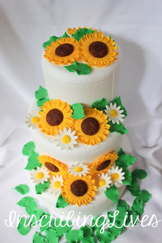 Rustic Wedding Cake Topper 66pcs Autumn Fall Cake Decorations Etsy
