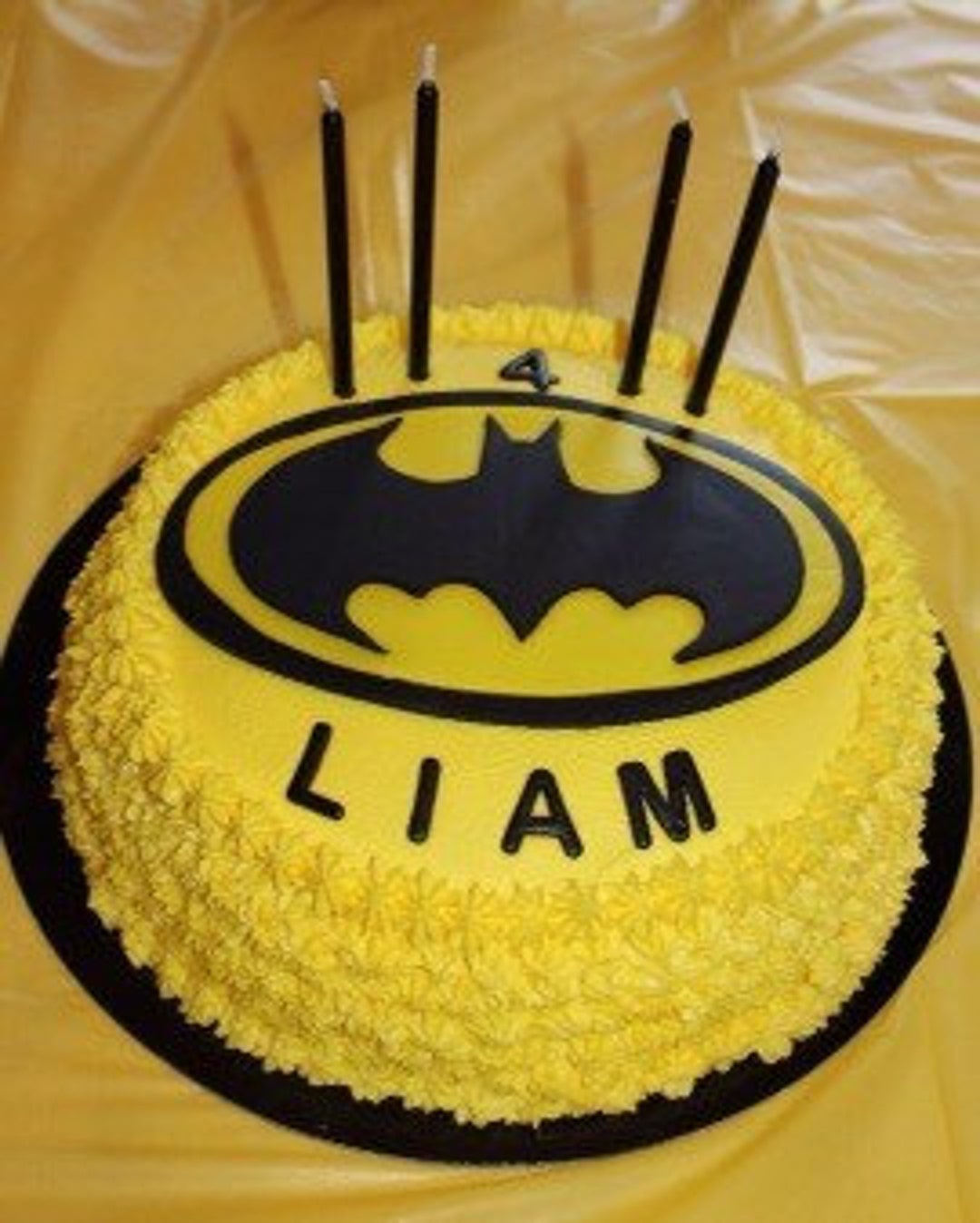 Batman Cake Topper Edible Fondant - Etsy Australia